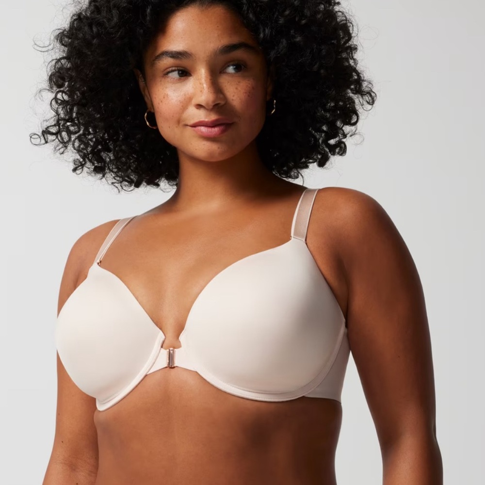 Soma Vanishing 360 Perfect Coverage FR CL Front Close Underwire Bra Size 36DDD/F
